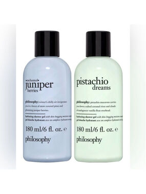 Philosophy Juniper Berries & Pistachio Dreams Body Wash Duo gift set